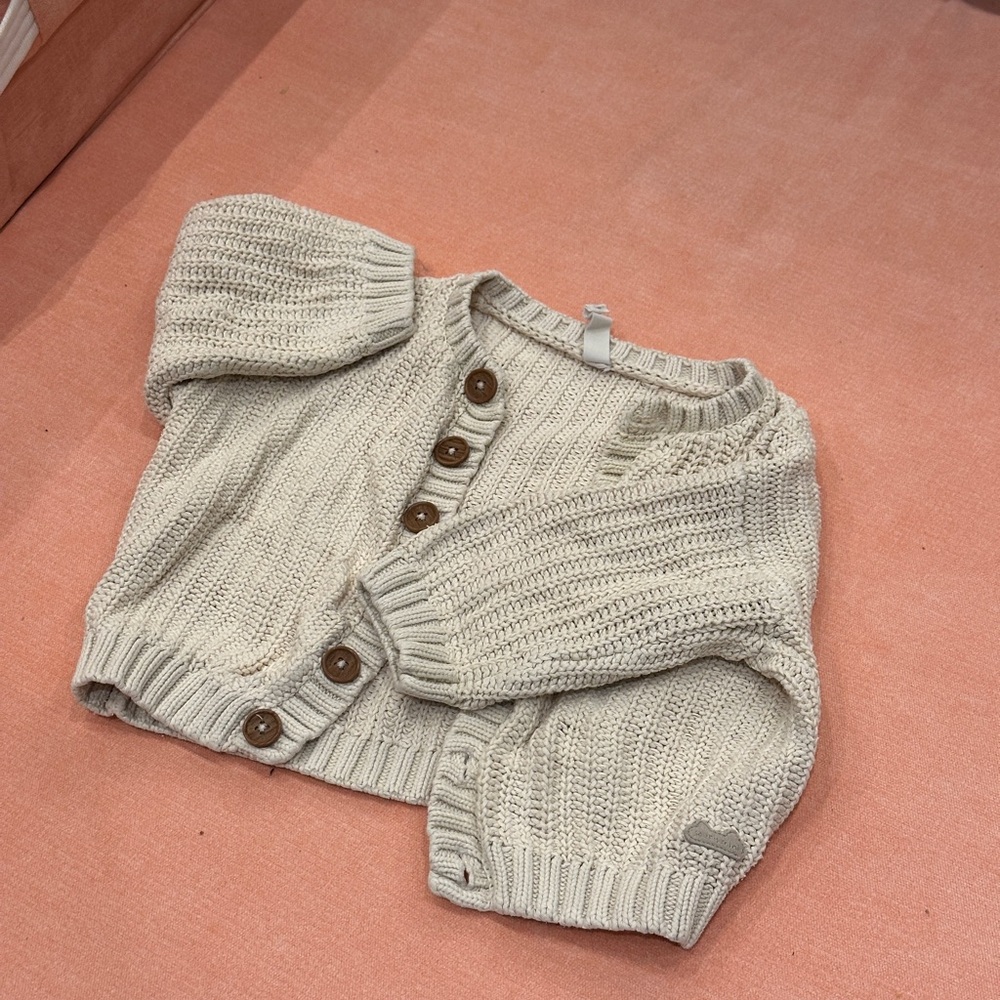 Souris mini cotton cardigan